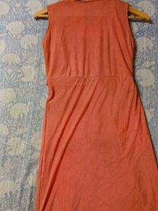 Rusted Coral long Gown