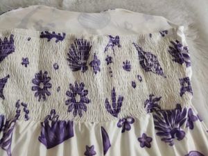 Floral Strapless Playsuit