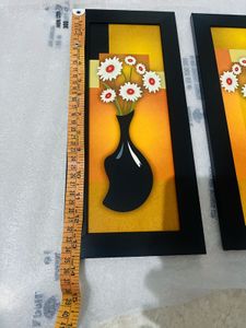 #SALE# Framed Floral Art - Set of 2