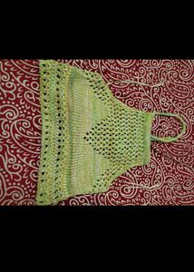 Crochet Halter Neck Crop Top