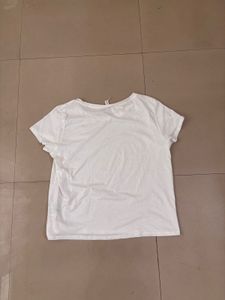 H&amp;M women silk and cotton blend t shirt