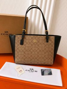 Coach Signature Tote Bags  12 AA QUALITY WD BOX