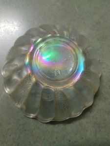 Holographic Glass Bowls Set Of 2
