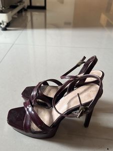 Burgundy Heels
