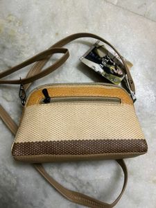 Stylish Striped Crossbody Bag