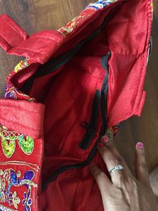 Big multicoloured tradition Purse