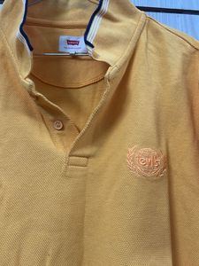 Men's Yellow Polo T-Shirt