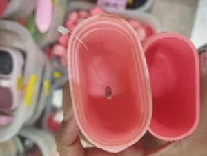 Korean face ice roller with cleansing brush