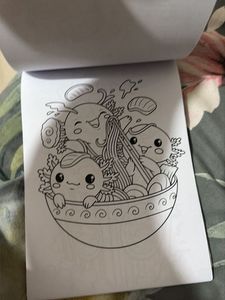Cool Frog Coloring Book Page