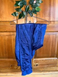 Beautiful Blue embroideried suit with churidar