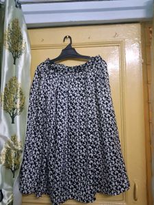 Flowy Printed Skirt