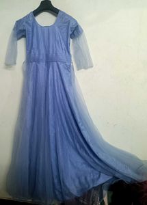 Cinderalla Light Blue Tulle ballGown