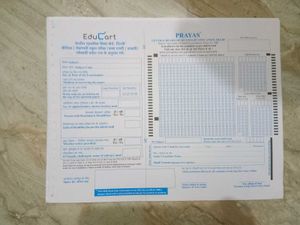EDUCART PRAYAS ANSWER BOOKLET WITH OMR SHEET