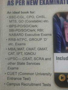 Quantitative Aptitude : For Competitive Exams