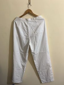 Classic White Women's Pants