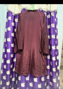 Maroon coord set with Elegant Embellishments