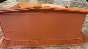 Colorblock Foldover Shoulder Bag