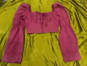 pretty pink top