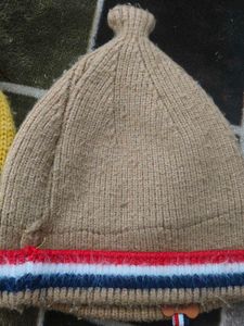 Combo Of 2 Winter Caps Size- Upto 10 Years