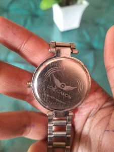 Silver-Tone Women's Watch