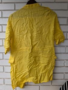 Vibrant Yellow Women's Jacket/ Shrug