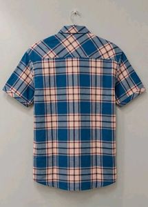 Urban United Men's Blue  Half Sleeve shirt