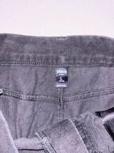 Classic Black Corduroy Skirt