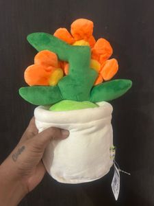 Cute Smiling Flower Plush Toy