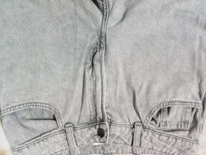 straight Leg Grey Jeans