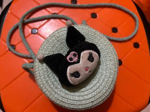 Cute Kuromi Crossbody Bag