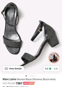 Marc Loire black heels