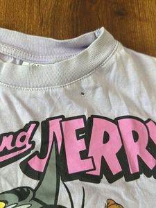 zara pastel purple top 8-9yrs old girls