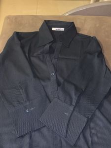 Classic Striped Button-Down Shirt