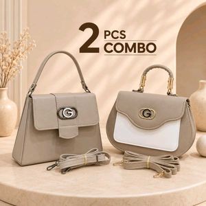 2 Pcs Combo Designer Handbags INDIAN QUALITY GOOD
