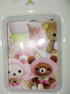Cute Bear Photo Frame Keychain