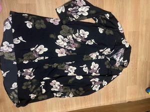 Floral Print coat set
