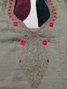 Elegant Embroidered Kurta Set