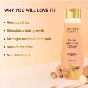 50.Jovees Herbal Henna &amp; Ginseng Shampoo