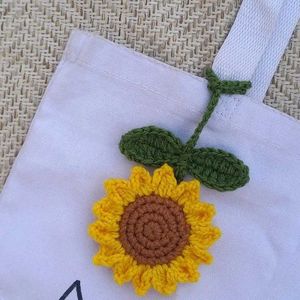 Sunflower Bag charm