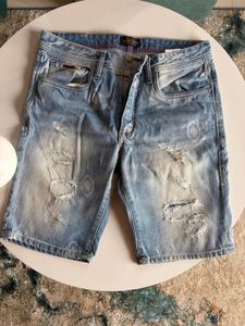 Men's Distressed beach wear Denim Shorts