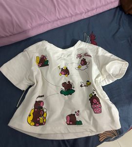 Cute Cartoon Graphic Tee