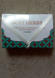 Just Herbs Mini 16 Shades Lipsticks Pack