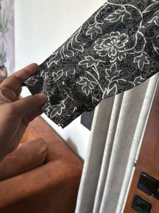 Vintage Floral Print Blouse
