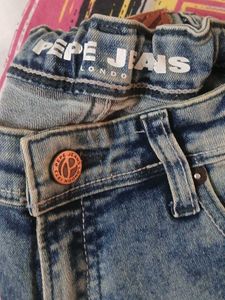 Pepe Jeans Distressed Denim Jean