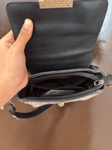 Snakeskin Print Shoulder Bag