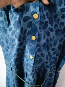 Blue Floral Print maxi dress 💙👗