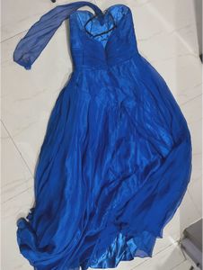 Stunning Royal Blue Evening Gown