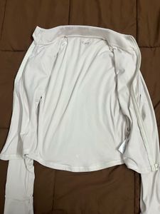 White Activewear Jacket
