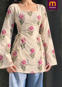 y2k kurta with customizable size