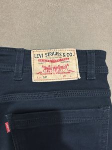 levis Classic Black Denim Jeans